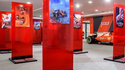 Al via la mostra “GP d’autore”: al Museo Ferrari di Maranello la F1 diventa arte