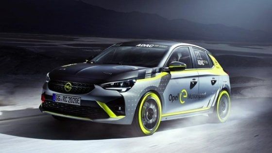 Idea Opel: nei rally con un'auto elettrica