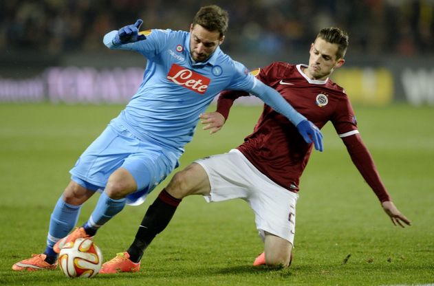 Sparta Praga-Napoli, il film della partita