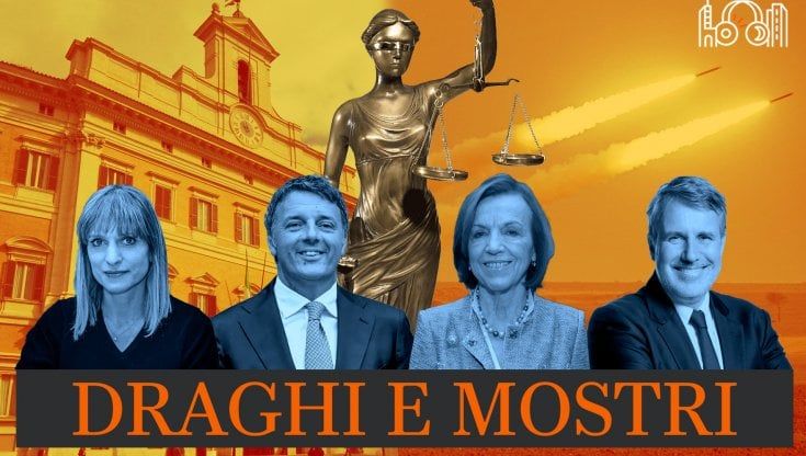 Draghi e mostri. Gli equilibri difficili tra politica e magistratura. Con Matteo Renzi e Elsa Fornero