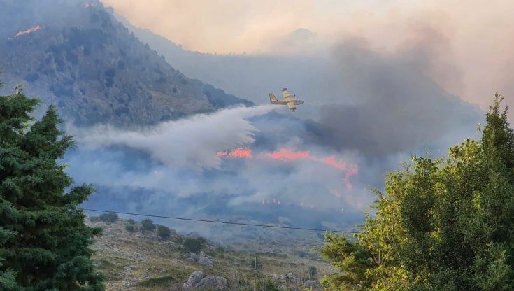 Musumeci nominato commissario per l'emergenza incendi: ora la conta dei danni