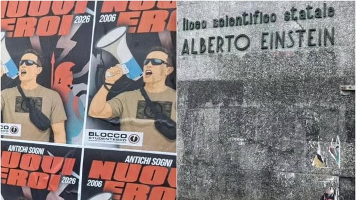 Stacca i manifesti di Blocco Studentesco e viene aggredito. Sala: “Milano è una città antifascista”