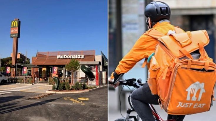 Rider picchiato perché “troppo lento”: agguato fuori dal McDonald’s di Spinaceto