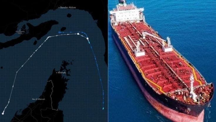 Stretto di Hormuz, una nave cinese viola il blocco: l'animazione della fuga della "Rich Starry"