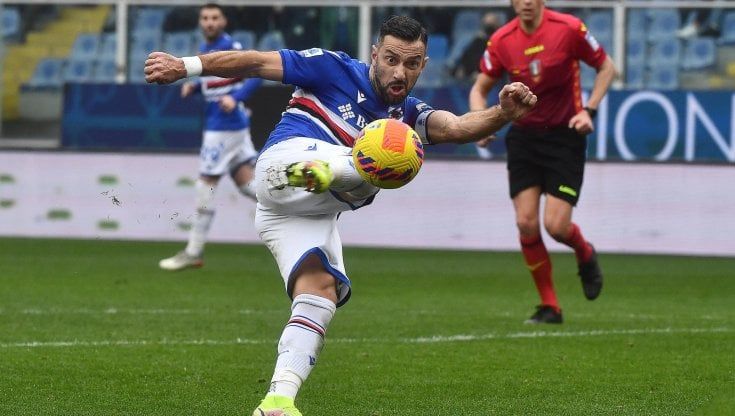 Sampdoria-Empoli 2-0, Quagliarella ferma il tempo con una doppietta