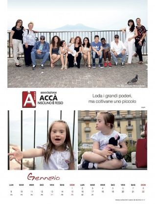 Il calendario Anef  2017 per aiutare i bambini disabili