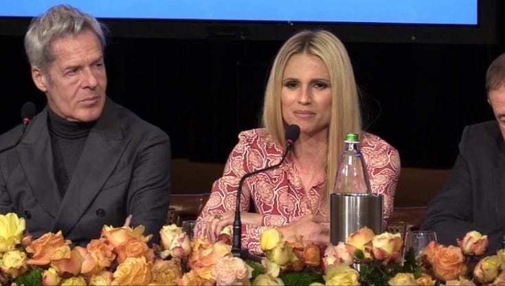 Sanremo 2018, Hunziker: "Porterò tema femminicidio, come i Golden Globe"