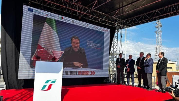 Salvini e Schifani inaugurano la tratta Bicocca-Catenanuova e il ministro sfida la Corte dei conti