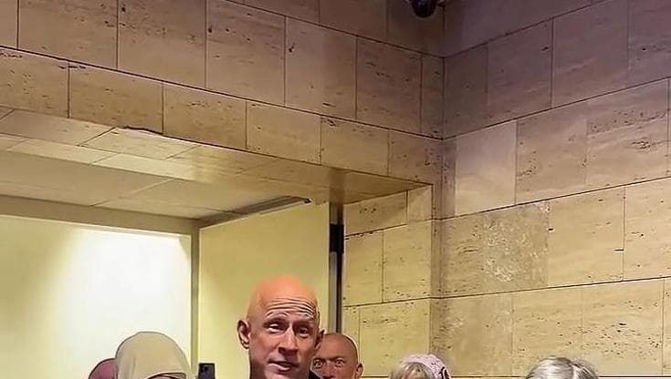 Il veterano Usa che aveva protestato al Senato è stato rimesso in libertà: "Palestina libera"