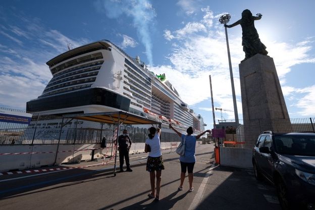 Msc Grandiosa torna al porto di Palermo dopo 5 mesi e 10 giorni