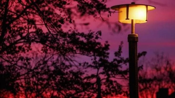 Lampi di un tramonto