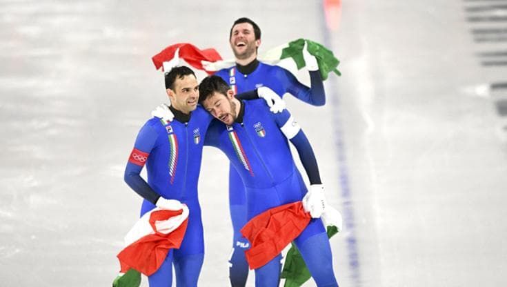 Tre uomini dietro alla medaglia d’oro. Ghiotto: “Ho fatto sport per dimagrire e piacere alle ragazze”
