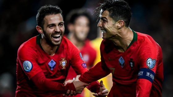 Euro 2020: qualificate Francia, Inghilterra, Turchia e Repubblica Ceca. Tripletta di Ronaldo, quasi fatta per il Portogallo