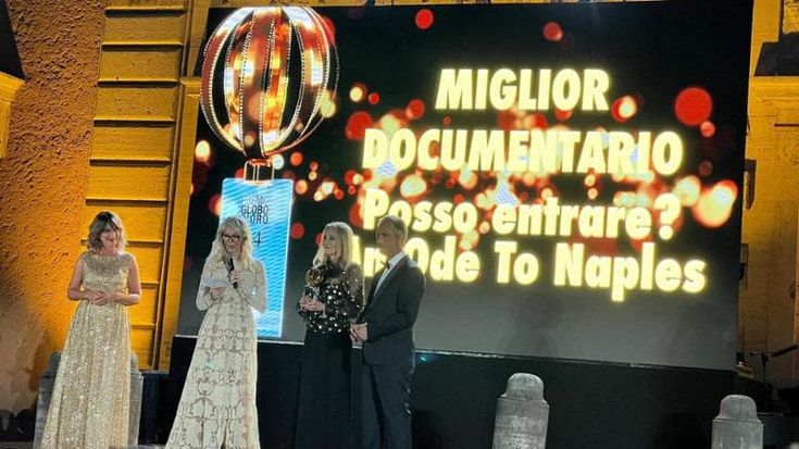 Globo d'Oro 2024 a Trudie Styler, "Posso entrare? An Ode to Naples" miglior documentario