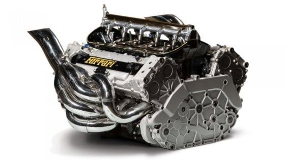 All'asta il leggendario motore Ferrari V10 di Schumi