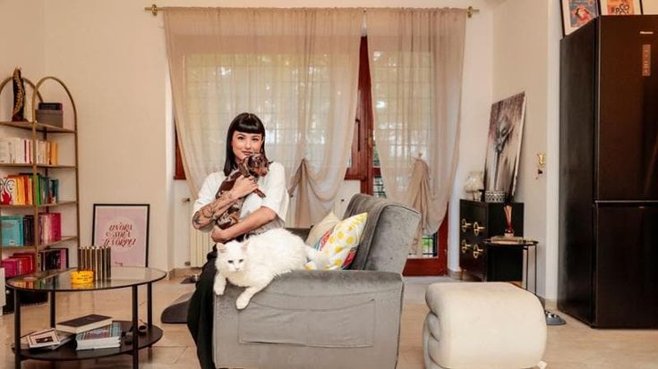 A casa di Giorgia Soleri: “Io, milanese ho scelto Roma per amore e sono rimasta per la città”