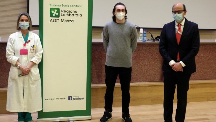 Luca il primo a testare il vaccino italiano: "Voglio dare una mano"