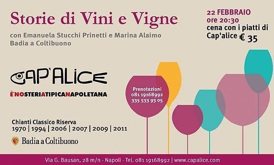 Ritorna "Storie di vini e vigne" di Cap'alice