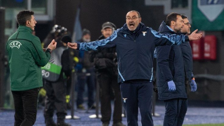 Lazio, Sarri: "Serviva più cattiveria nelle ripartenze"