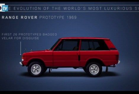 Range Rover, l’evoluzione dello stile in 48 anni