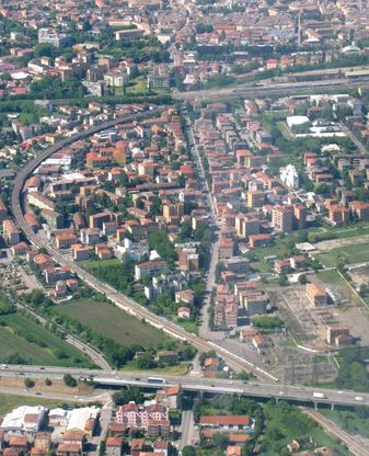 Parma, l'interconnessione Tav vista dall'alto