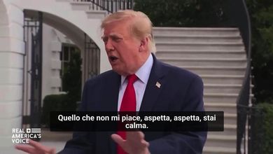 Trump discute con la giornalista di MS Now: "Stai calma, siete fake news"