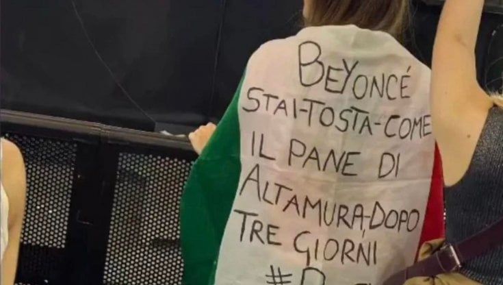 "Beyoncé stai tosta come il pane di Altamura dopo tre giorni": il saluto di una fan dalla Puglia al concerto a Stoccolma