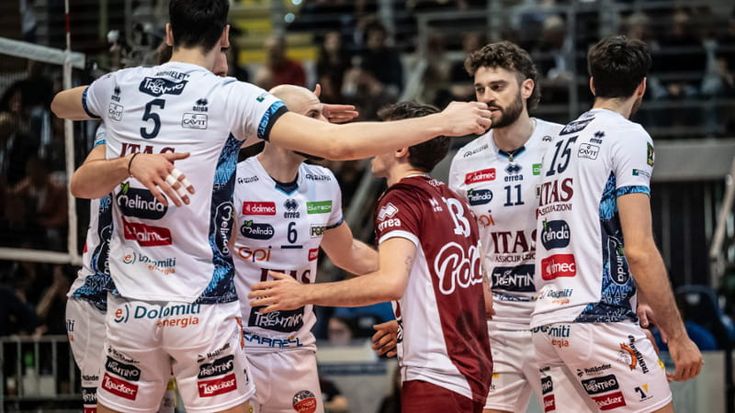 Volley, playoff maschili: in semifinale Trento-Piacenza e Perugia-Civitanova