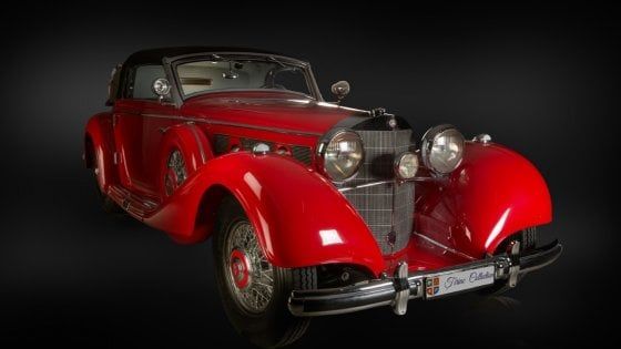 Firenze, quaranta auto d'epoca arrivano in Piazza Pitti 