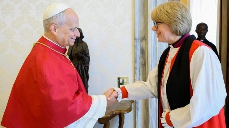 Leone riceve Sarah Mullally, prima arcivescova di Canterbury: scandaloso se non superiamo divisioni
