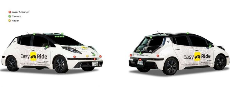 Giappone: in viaggio gratis sull'auto a guida autonoma