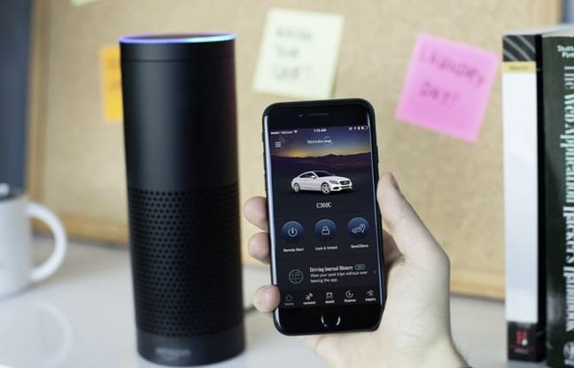 L'assistente digitale sale sulla Mercedes