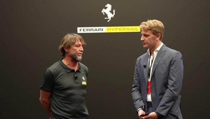 Giovanni Soldini sulla Ferrari Hypersail: "È qualcosa che nessuno ha mai fatto prima"