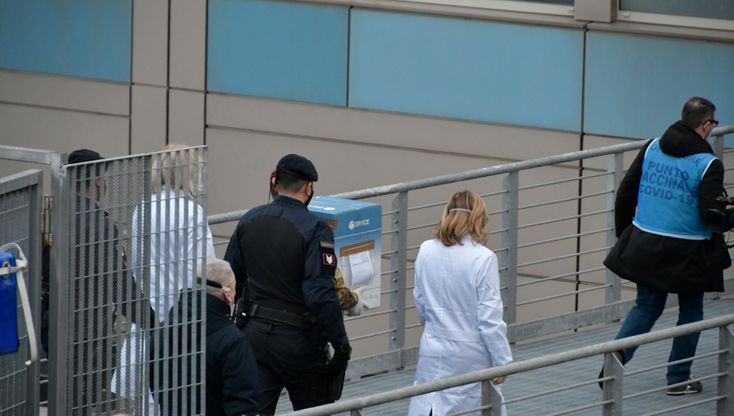 L'arrivo dei vaccini anti - Covid in Campania