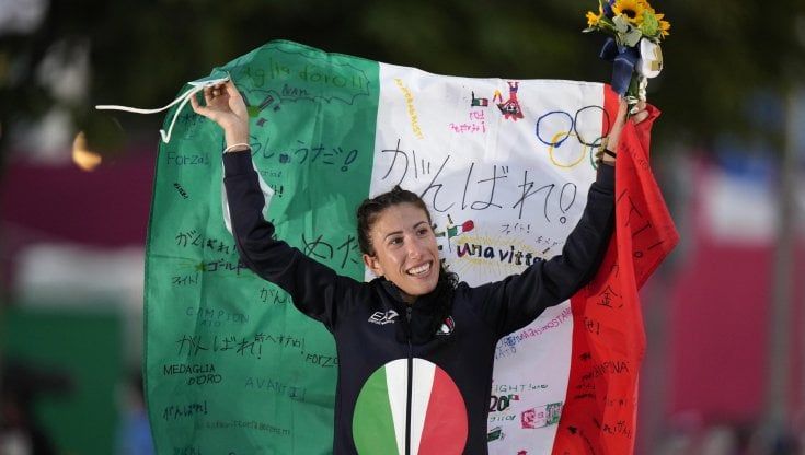 Antonella Palmisano oro nella marcia, l'Italia eguaglia il record di medaglie