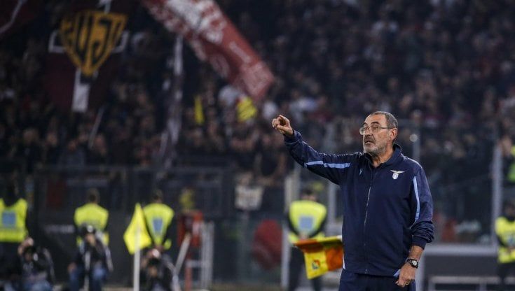 Lazio, Sarri: "Bene anche dopo il vantaggio, sempre propositivi"