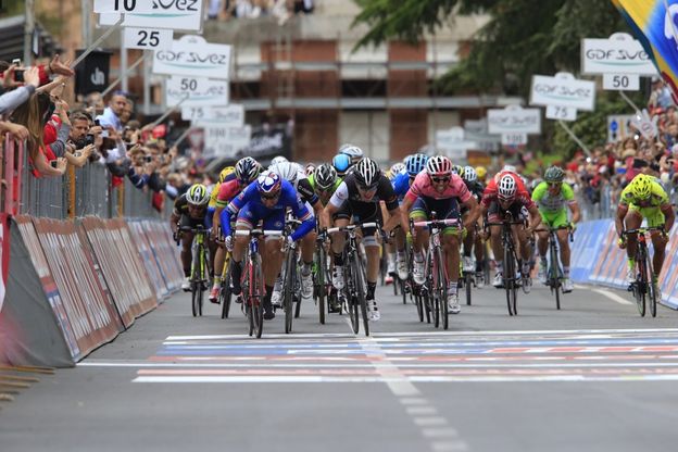 Giro d'Italia, il film della settima tappa