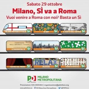 Il referendum in piazza, sabato la manifestazione di Renzi e i flash mob del No  