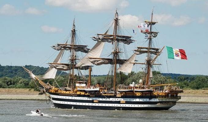 Amerigo Vespucci rotta americana