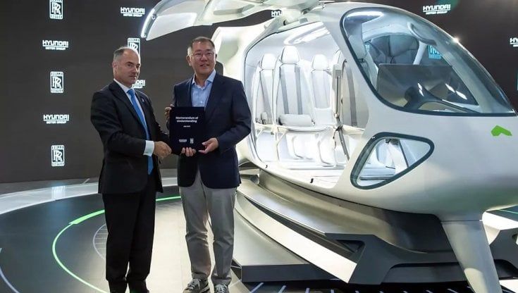Rolls Royce & Hyundai costruiranno insieme la macchina volante