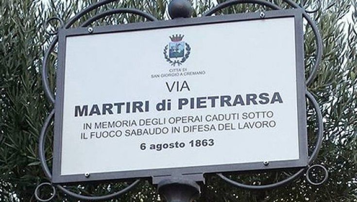 Un monumento per i martiri di Pietrarsa