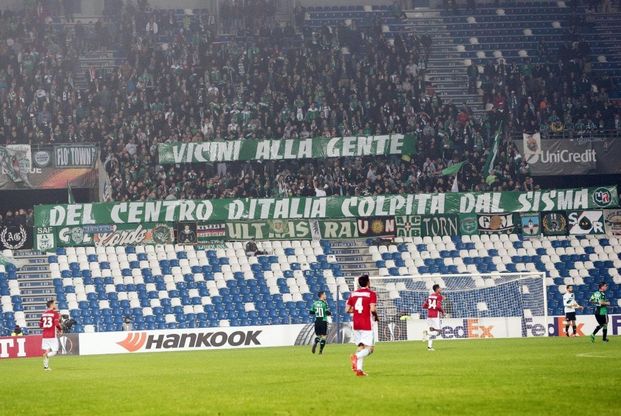 Sassuolo-Rapid Vienna, il film della partita