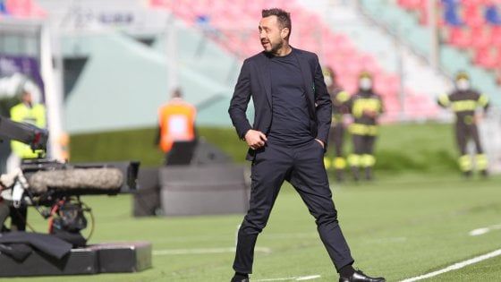 Sassuolo, De Zerbi: "Ripagata la voglia di fare gioco"
