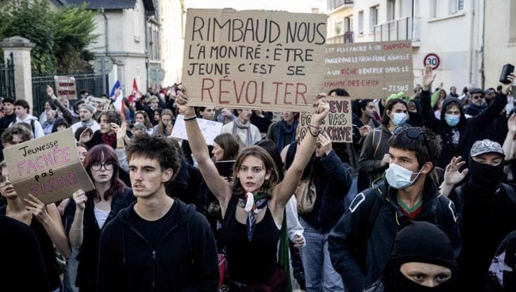 Rimbaud was a runaway too. Once upon a time, there was a slap