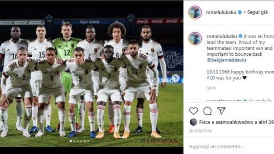 Inter, Lukaku dedica la doppietta alla madre