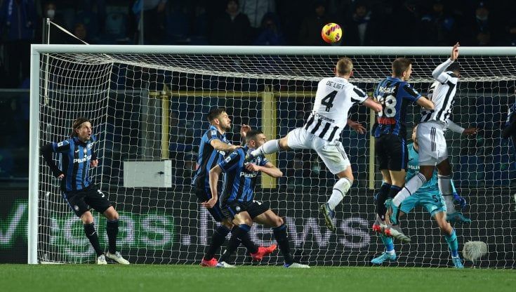 Atalanta-Juventus 1-1; Danilo al 92' risponde a Malinovskyi