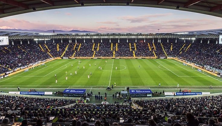 L'Udinese dà l'esempio: divise in plastica riciclata ed energia pulita