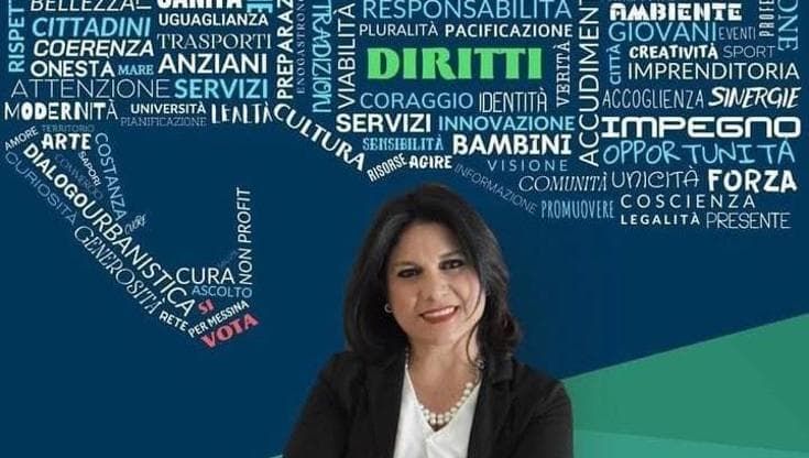 Antonella Russo candidata sindaca di Messina con il centrosinistra