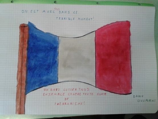Dalle scuole dell'Appennino parmense a Parigi nei disegni dei bambini