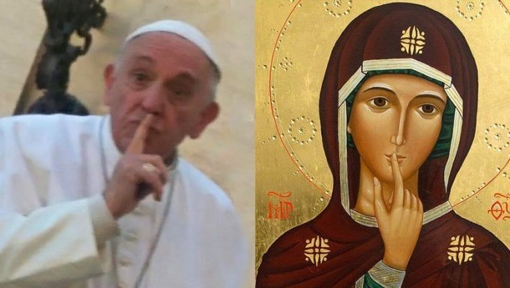 Il messaggio inedito del Papa: "Le parole sono baci o coltelli, il silenzio è la lingua di Dio"